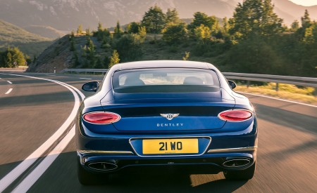 2018 Bentley Continental GT Rear Wallpapers 450x275 (43)