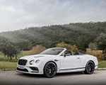 2018 Bentley Continental GT Supersports Convertible (Color: Ice White) Front Three-Quarter Wallpapers 150x120