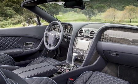 2018 Bentley Continental GT Supersports Convertible (Color: Ice White) Interior Wallpapers 450x275 (119)