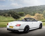2018 Bentley Continental GT Supersports Convertible (Color: Ice White) Rear Three-Quarter Wallpapers 150x120