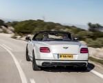 2018 Bentley Continental GT Supersports Convertible (Color: Ice White) Rear Wallpapers 150x120