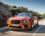 2018 Bentley Continental GT Supersports Convertible (Color: Orange Flame) Front Three-Quarter Wallpapers 150x120