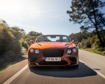 2018 Bentley Continental GT Supersports Convertible (Color: Orange Flame) Front Wallpapers 150x120