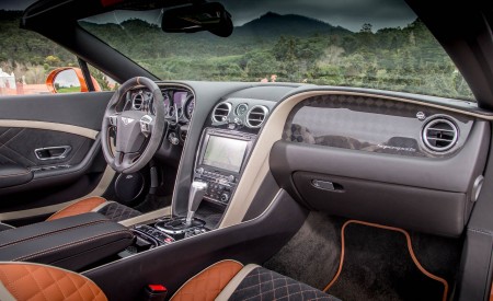 2018 Bentley Continental GT Supersports Convertible (Color: Orange Flame) Interior Wallpapers 450x275 (82)