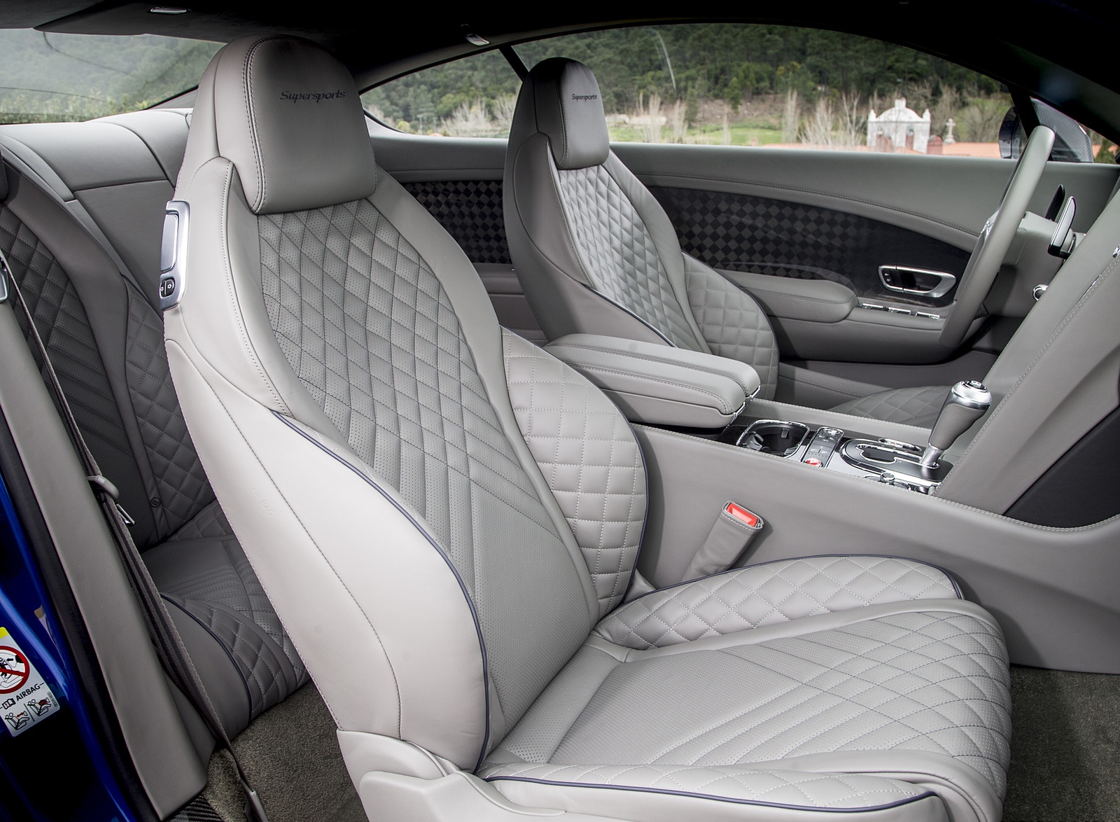 2018 Bentley Continental GT Supersports Coupe (Color: Moroccan Blue) Interior Front Seats Wallpapers #156 of 178