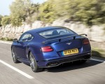 2018 Bentley Continental GT Supersports Coupe (Color: Moroccan Blue) Rear Three-Quarter Wallpapers 150x120