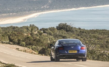 2018 Bentley Continental GT Supersports Coupe (Color: Moroccan Blue) Rear Wallpapers 450x275 (133)