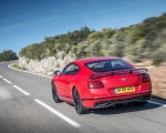 2018 Bentley Continental GT Supersports Coupe (Color: St. James Red) Rear Three-Quarter Wallpapers 150x120