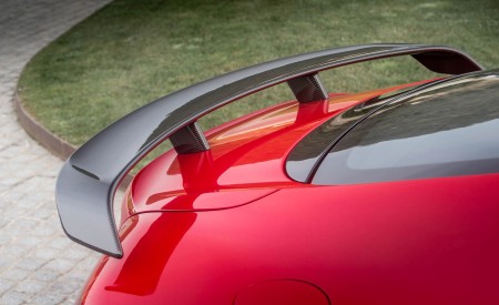 2018 Bentley Continental GT Supersports Coupe (Color: St. James Red) Spoiler Wallpapers 450x275 (20)