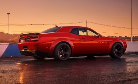 2018 Dodge Challenger SRT Demon Rear Three-Quarter Wallpapers 450x275 (29)