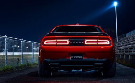 2018 Dodge Challenger SRT Demon Rear Wallpapers 450x275 (60)