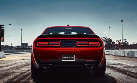 2018 Dodge Challenger SRT Demon Rear Wallpapers 450x275 (44)