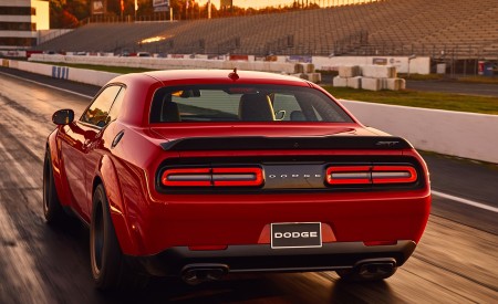 2018 Dodge Challenger SRT Demon Rear Wallpapers 450x275 (45)