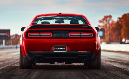 2018 Dodge Challenger SRT Demon Rear Wallpapers 450x275 (46)