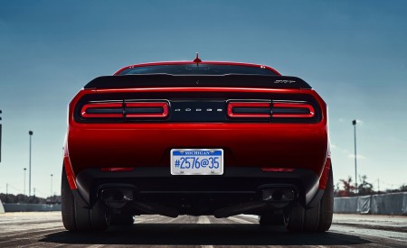 2018 Dodge Challenger SRT Demon Rear Wallpapers 450x275 (20)