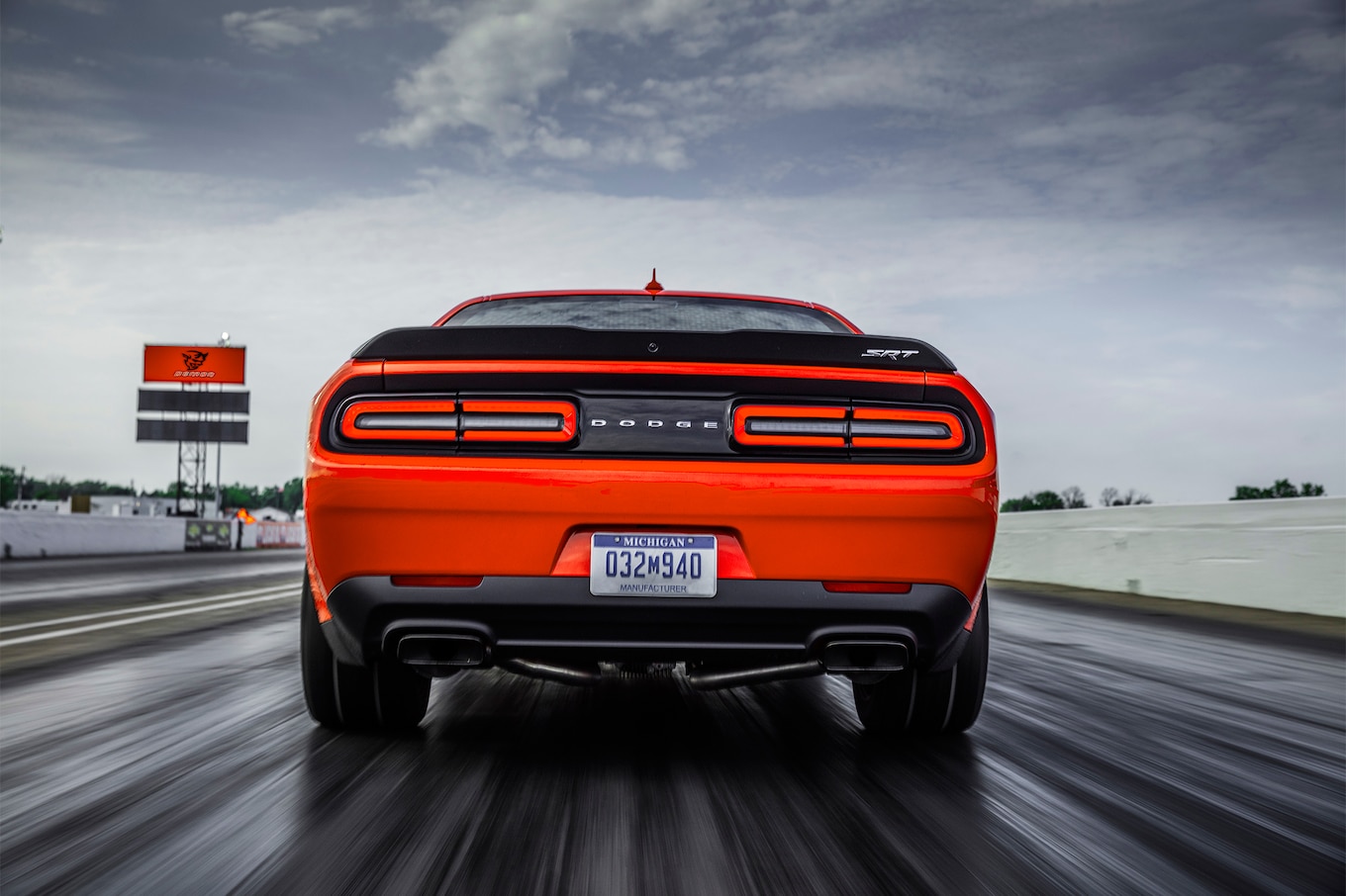 2018 Dodge Challenger SRT Demon Rear Wallpapers #5 of 95