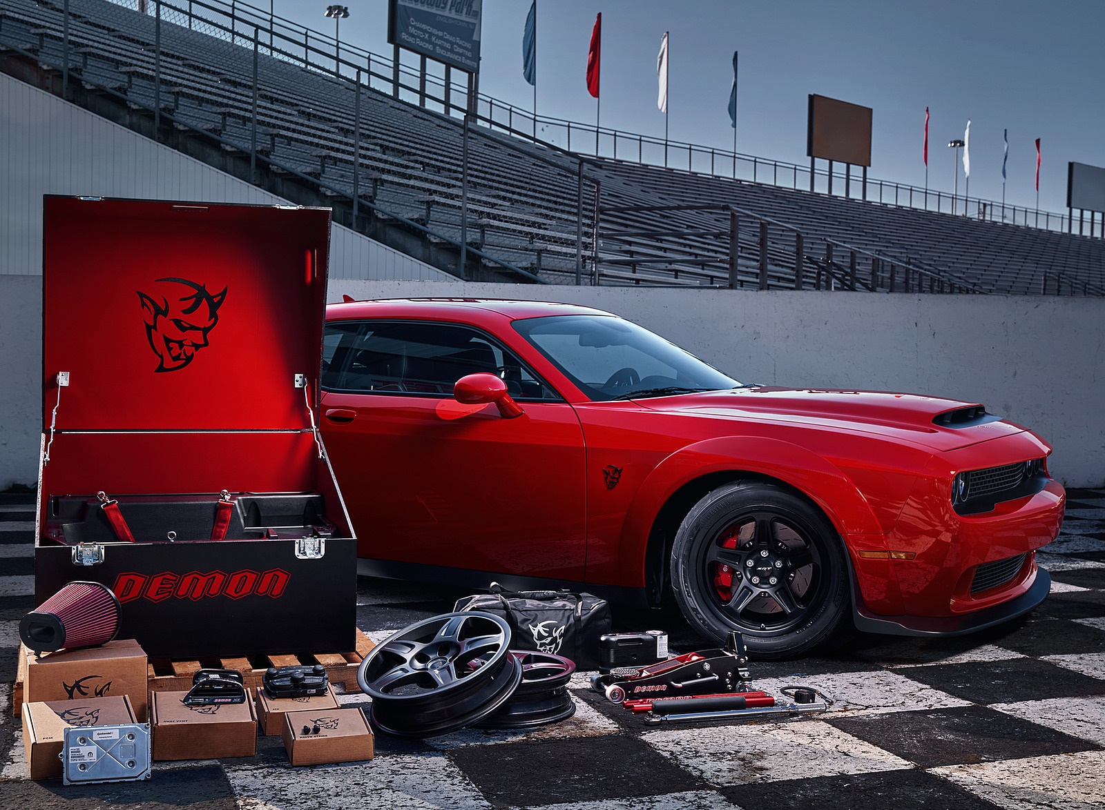2018 Dodge Challenger SRT Demon Side Wallpapers #66 of 95