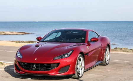 2018 Ferrari Portofino Front Wallpapers 450x275 (64)