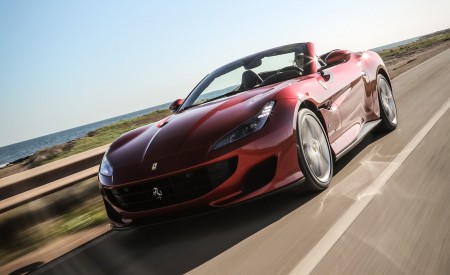 2018 Ferrari Portofino Front Wallpapers 450x275 (36)