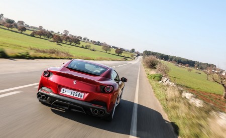 2018 Ferrari Portofino Rear Three-Quarter Wallpapers 450x275 (27)