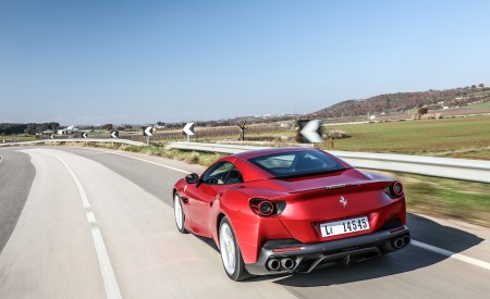 2018 Ferrari Portofino Rear Three-Quarter Wallpapers 450x275 (28)