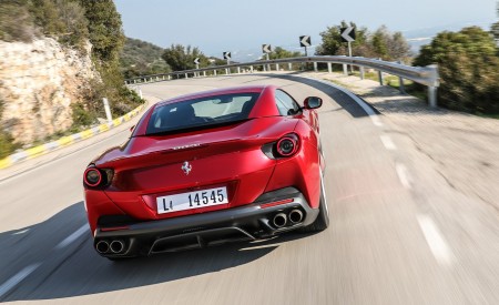 2018 Ferrari Portofino Rear Three-Quarter Wallpapers 450x275 (16)