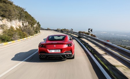 2018 Ferrari Portofino Rear Wallpapers 450x275 (29)