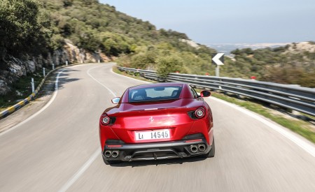 2018 Ferrari Portofino Rear Wallpapers 450x275 (42)