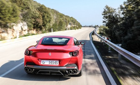 2018 Ferrari Portofino Rear Wallpapers 450x275 (7)