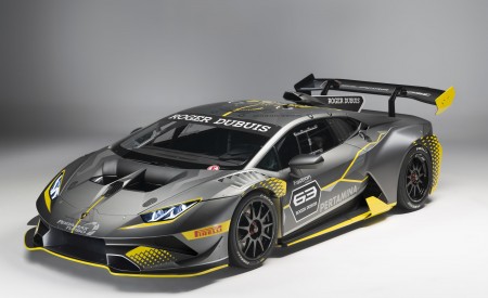 2018 Lamborghini Huracán Super Trofeo EVO Front Three-Quarter Wallpapers 450x275 (5)