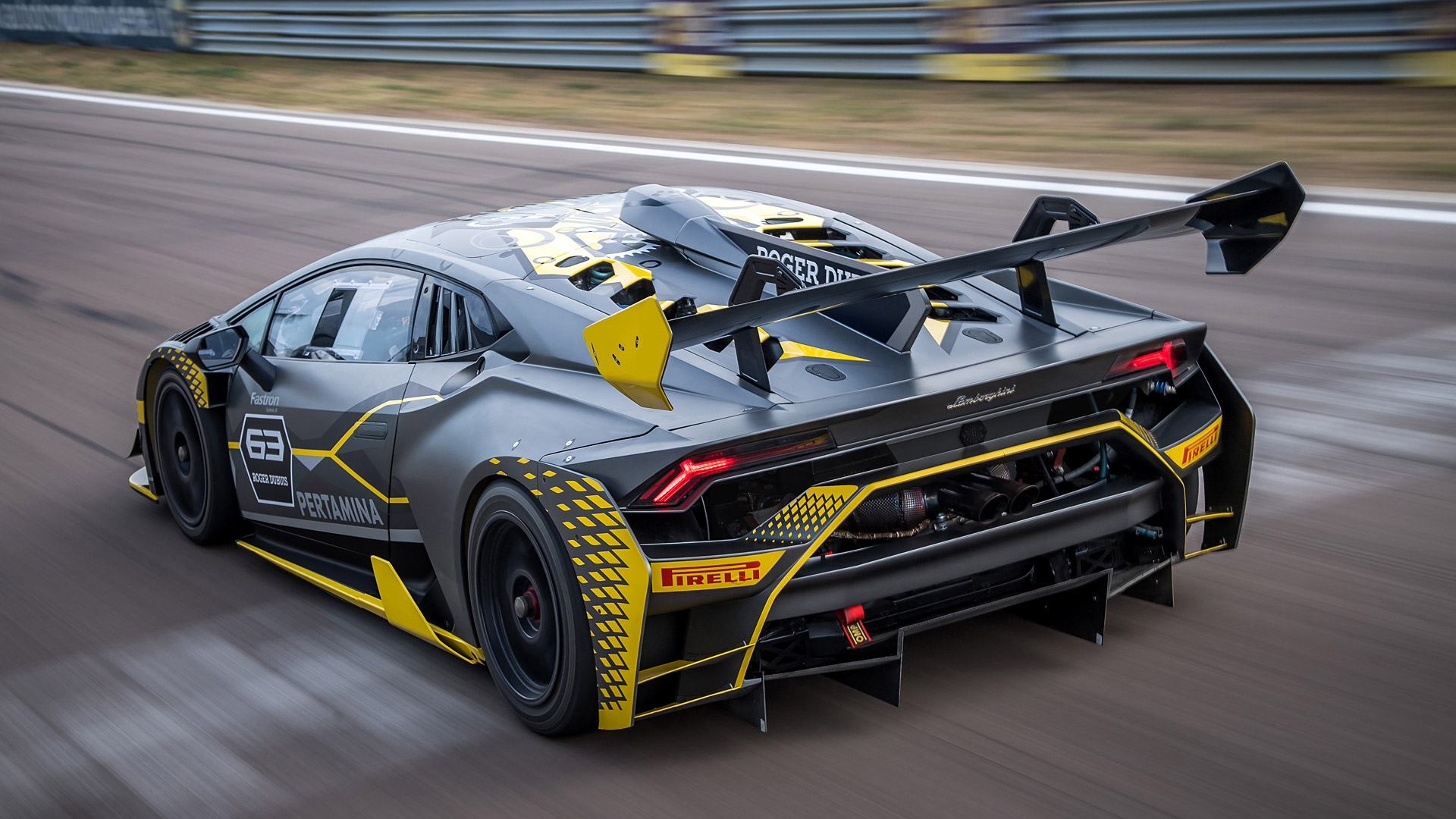 2018 Lamborghini Huracán Super Trofeo EVO Rear Three-Quarter Wallpapers (4)