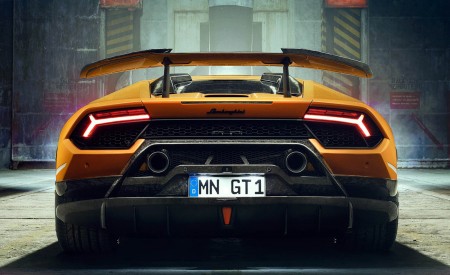 2018 NOVITEC Lamborghini Huracán Performante Rear Wallpapers 450x275 (16)