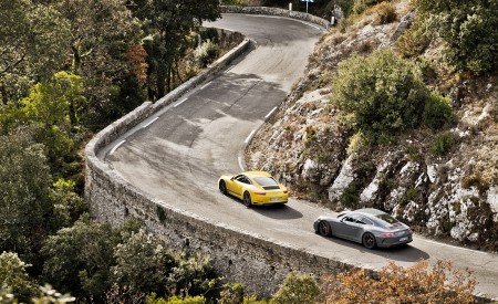 2018 Porsche 911 GT3 with Touring Package and 911 Carrera T Top Wallpapers 450x275 (12)