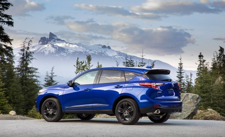 2019 Acura RDX A-Spec Rear Three-Quarter Wallpapers 450x275 (55)