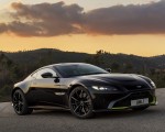 2019 Aston Martin Vantage (Onyx Black) Front Three-Quarter Wallpapers 150x120
