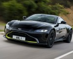 2019 Aston Martin Vantage (Onyx Black) Front Three-Quarter Wallpapers 150x120 (32)