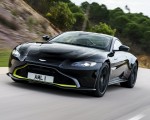 2019 Aston Martin Vantage (Onyx Black) Front Three-Quarter Wallpapers 150x120 (48)