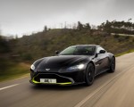 2019 Aston Martin Vantage (Onyx Black) Front Three-Quarter Wallpapers 150x120 (14)
