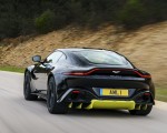 2019 Aston Martin Vantage (Onyx Black) Rear Three-Quarter Wallpapers 150x120