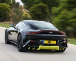 2019 Aston Martin Vantage (Onyx Black) Rear Three-Quarter Wallpapers 150x120