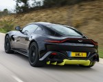 2019 Aston Martin Vantage (Onyx Black) Rear Three-Quarter Wallpapers 150x120