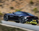 2019 Aston Martin Vantage (Onyx Black) Rear Three-Quarter Wallpapers 150x120 (39)