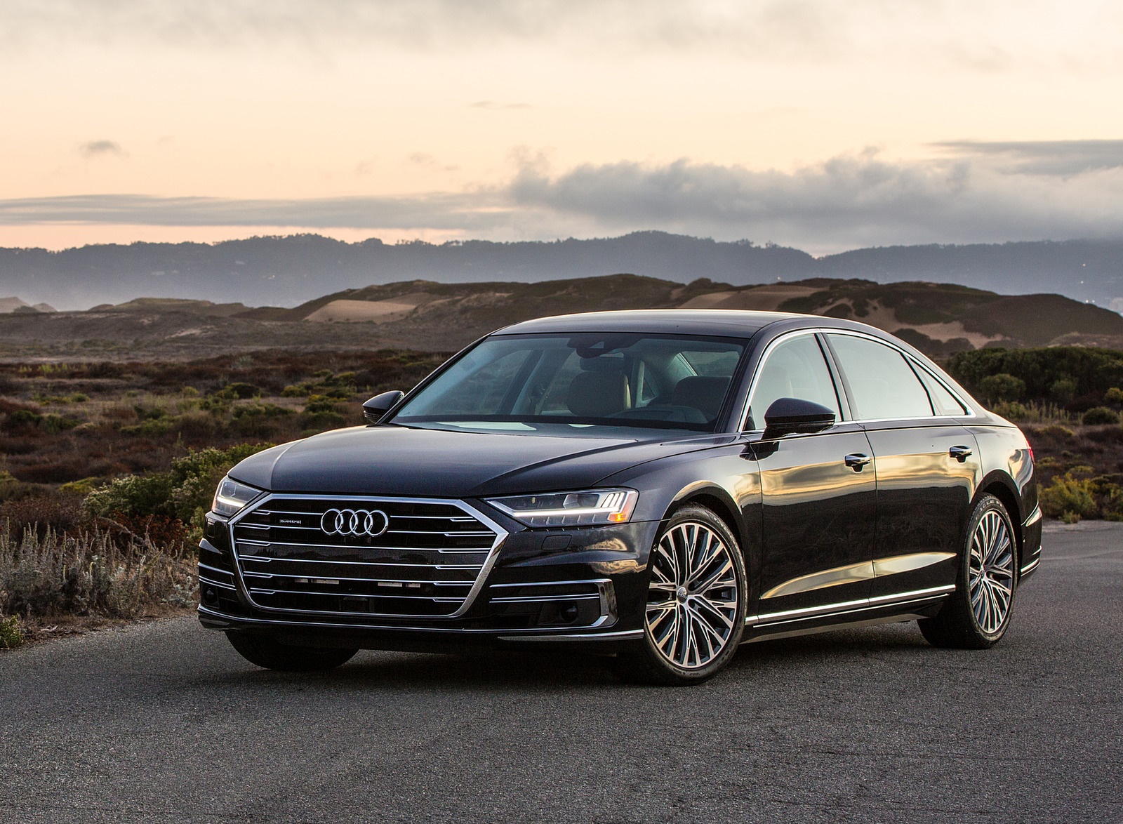 2019 Audi A8 (US-Spec) Front Three-Quarter Wallpapers (8)