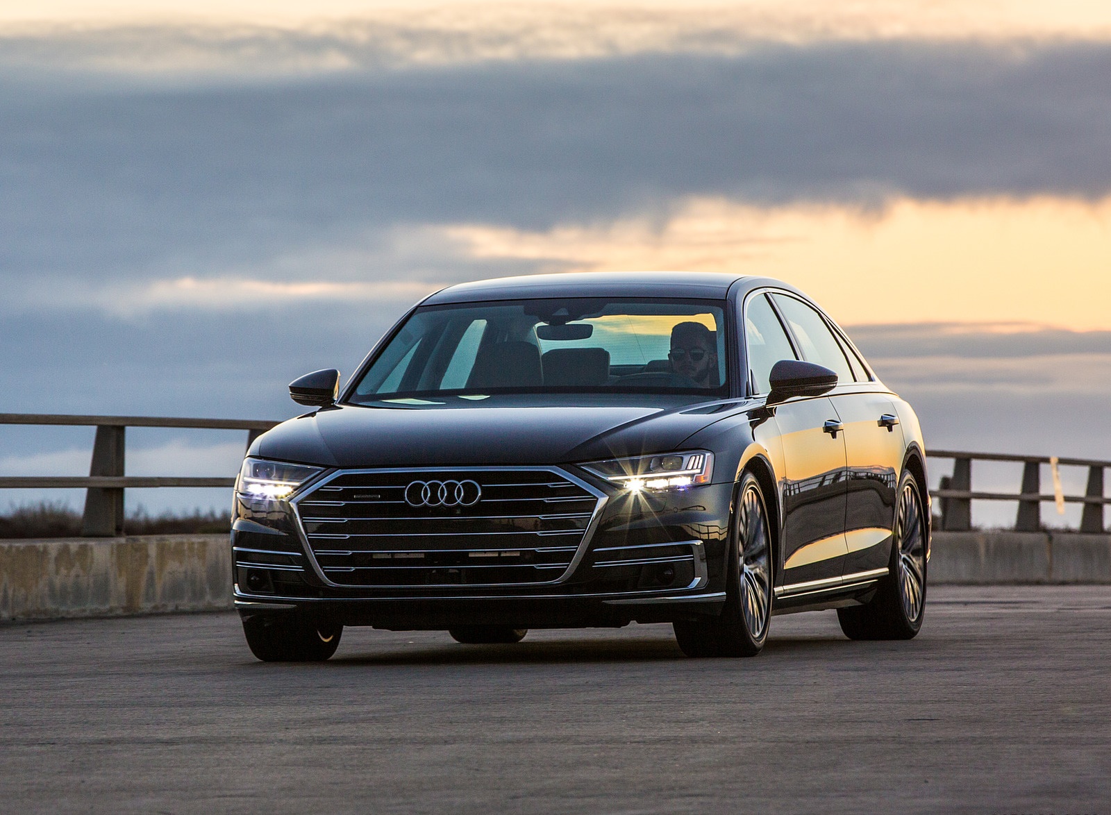 2019 Audi A8 (US-Spec) Front Wallpapers (6)