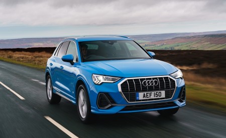 2019 Audi Q3 35 TFSI (UK-Spec) Front Wallpapers 450x275 (11)