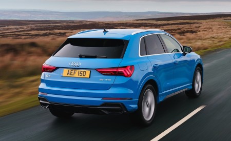 2019 Audi Q3 35 TFSI (UK-Spec) Rear Three-Quarter Wallpapers 450x275 (6)
