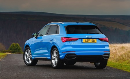 2019 Audi Q3 35 TFSI (UK-Spec) Rear Three-Quarter Wallpapers 450x275 (54)