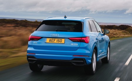 2019 Audi Q3 35 TFSI (UK-Spec) Rear Wallpapers 450x275 (3)
