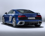 2019 Audi R8 (Color: Ascari Blue Metallic) Rear Three-Quarter Wallpapers 150x120