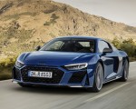 2019 Audi R8 Coupe (Color: Ascari Blue Metallic) Front Three-Quarter Wallpapers 150x120